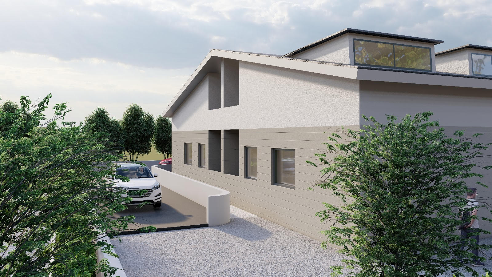 Terreno edificabile con progetto approvato per villa bifamiliare – Quartiere Corvo, Catanzaro